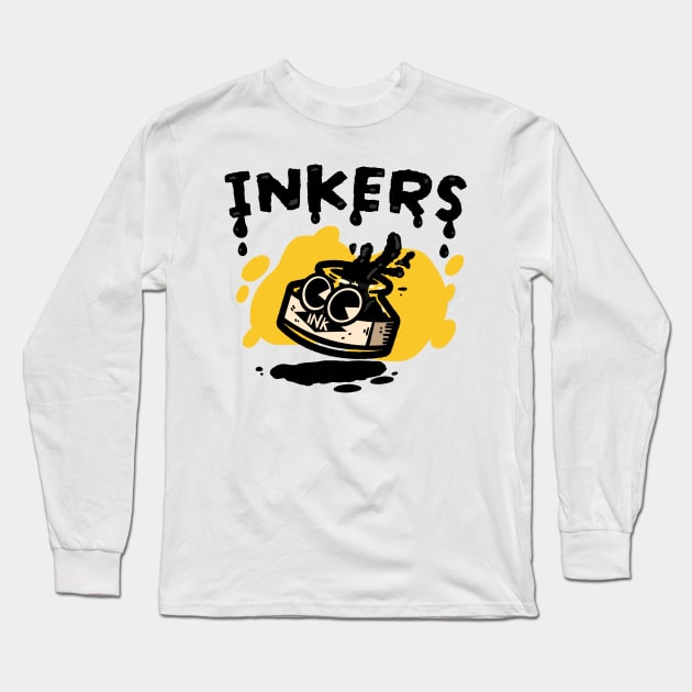 Inkers Long Sleeve T-Shirt by Tooner.studio